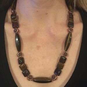 Brown Quarts Necklace